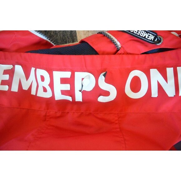 Members Only Looney Tunes Windbreaker Jacket Size Men L  Bugs Bunny Taz - Picture 9 of 11